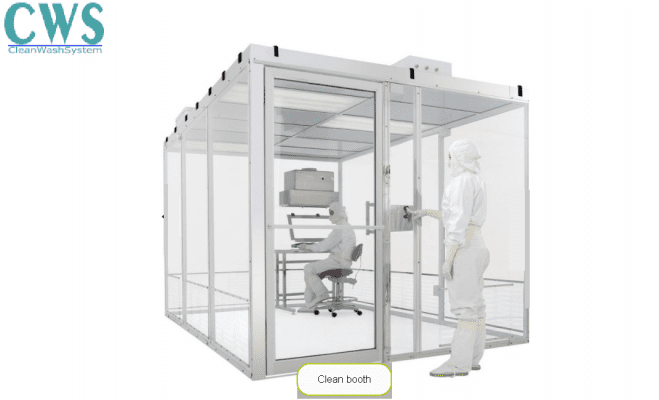 Hệ thống Clean booth sử dụng bên trong phòng sạch Hệ thống Clean booth sử dụng bên trong phòng sạch