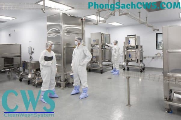 Sử dụng thiết bị có chất lượng cao trong phòng sạch GMP