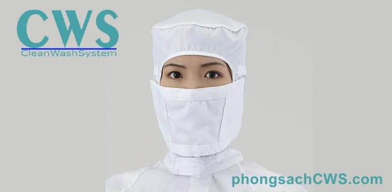 khẩu trang sử dụng phòng sạch