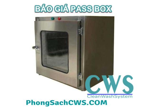 Báo giá pass box mới nhất 