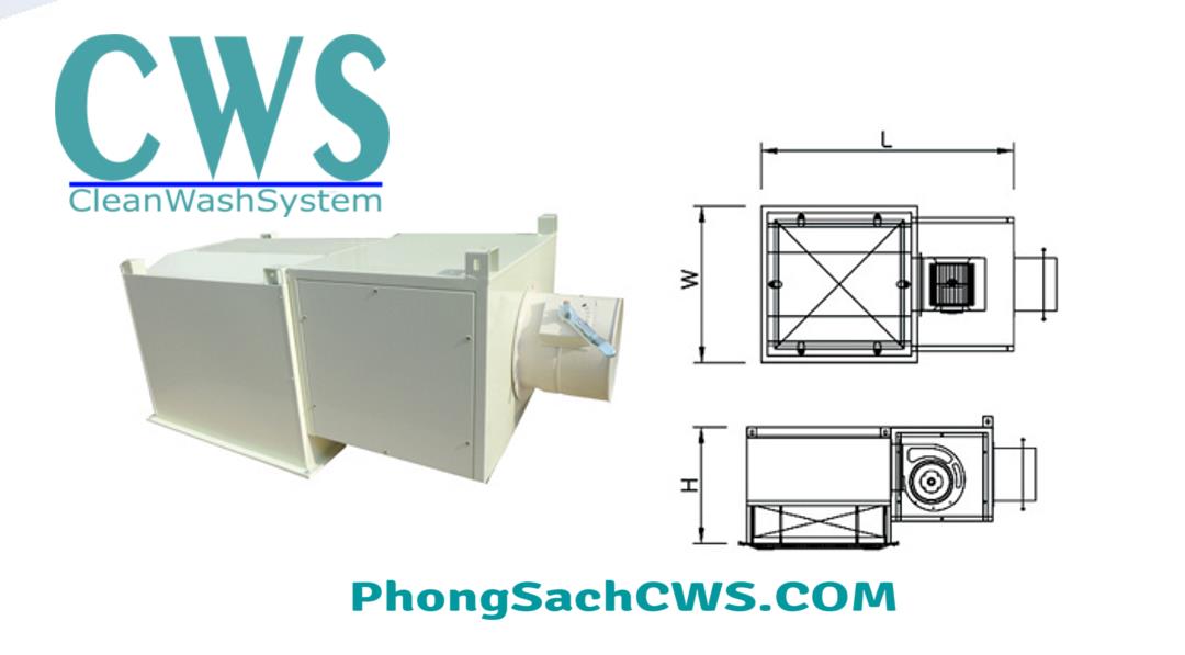 Cấu tạo BFU blower filter unit