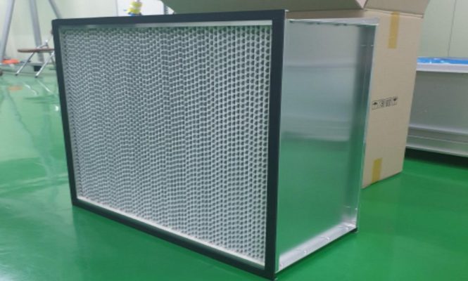Lọc hepa sử dụng trong BFU blower filter unit