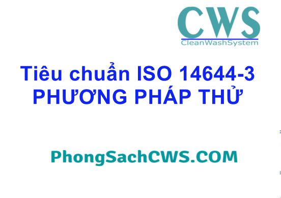 Tiêu chuẩn iso 14644-3