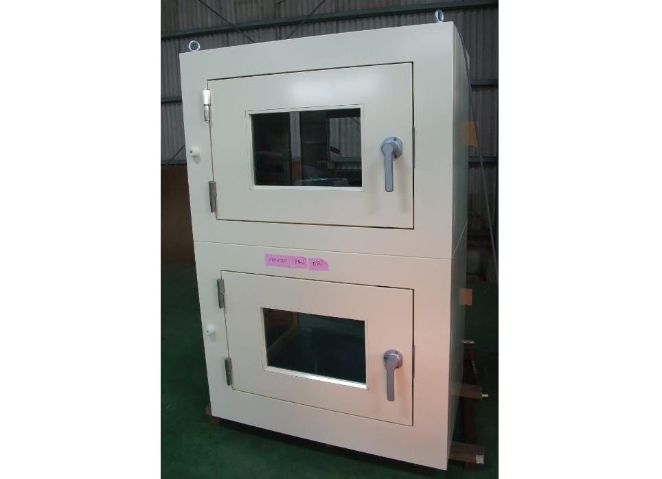 pass box đôi loại 4 cửa vỏ ngoài bằng thép sơn tĩnh điện