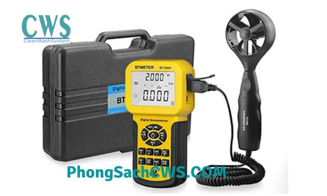 thiết bị đo nhiệt độ à độ ẩm trong phòng sạch