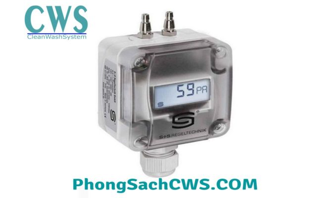 Đồng hồ kiểm tra chênh áp suất trong phòng sạch