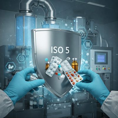 Phòng sạch cấp độ ISO 5 cho sản xuất dược phẩm vô trùng